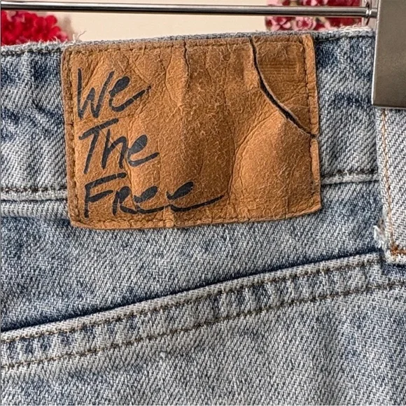 Free People Relaxed Straight Slouch Jeans - Picture 7 of 14